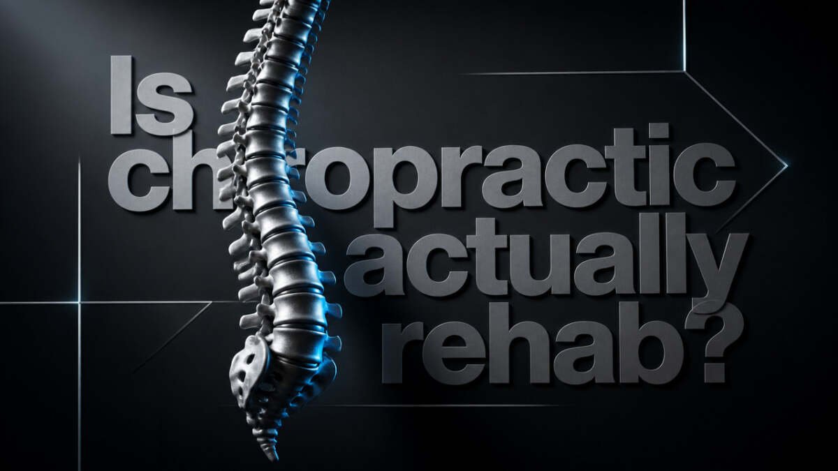 Is Chiropractic Care Considered Rehabilitation?