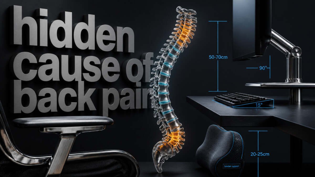 How Office Workers Prevent Back and Neck Pain From Sitting