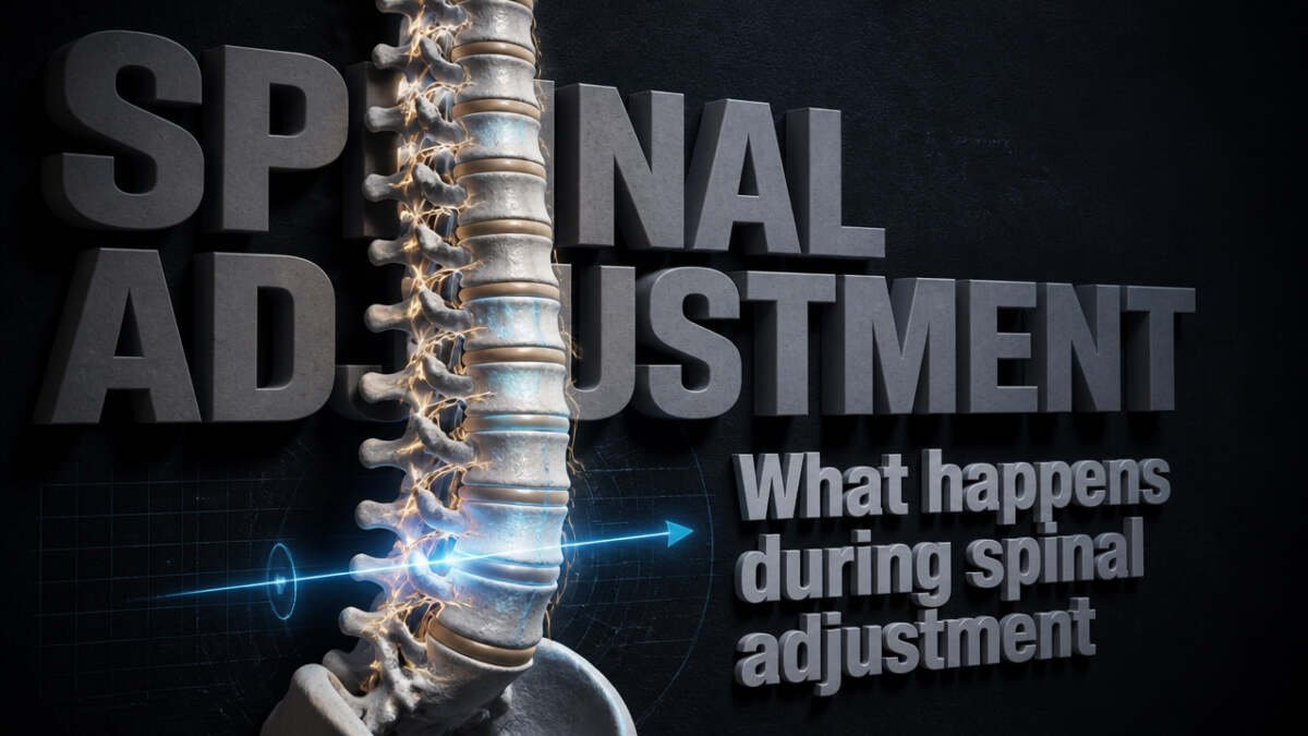 How Does a Spinal Adjustment Actually Work