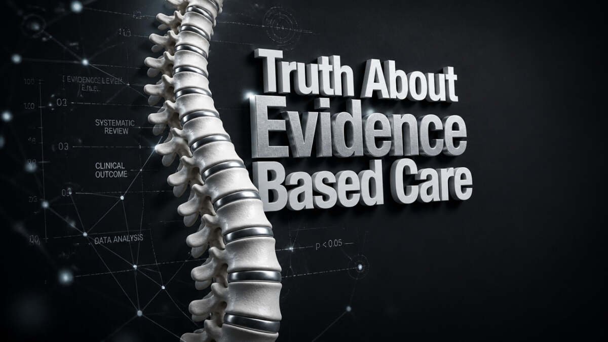 What Does Evidence Based Chiropractic Care Actually Mean